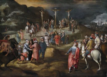 Kreuzigung Christi auf dem Kalvarienberg